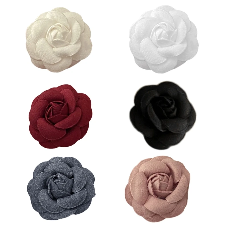 N80C Elegant Flower Jewelry Brooches Clothing Accessory for Kids Wholesale