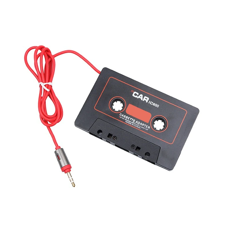 

Car Cassette Tape Adapter 3.5mm AUX Audio Tape Cassette Converter For Phone CD Player MP3/4 Car Tape Player