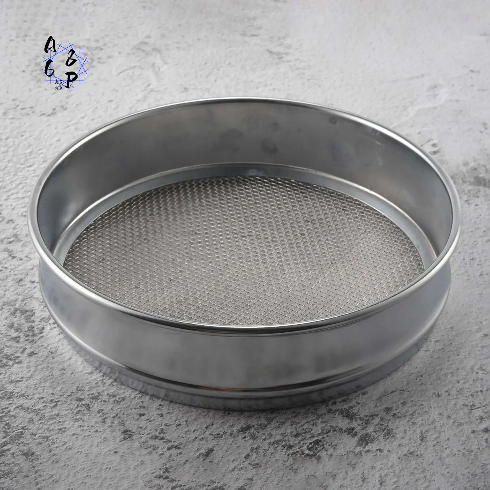 A68P-Heavy Duty Garden Riddle Sieve Mesh Soil Sift Compost Seed Tray Gardening Tool