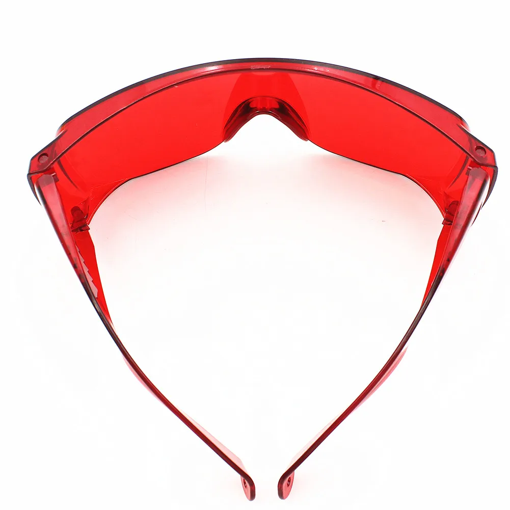 Dental Red Eye Proteção Goggles, Óculos Impressão Dental, Mainfied luz ultravioleta