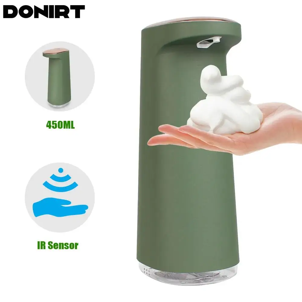 

Automatic Foam Soap Dispensers with USB Charging Bathroom Smart Washing Hand Sanitizer Sensor Machine High Quality Abs Material