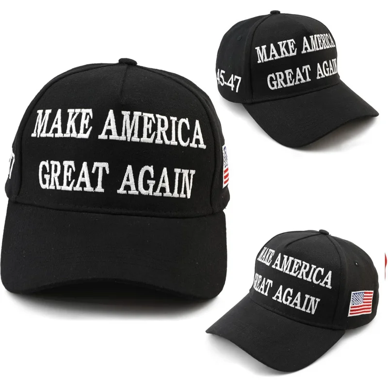 

Trump 45-47 MAGA Hat 2024 Make America Great Again Embroidered Adjustable Baseball Cap