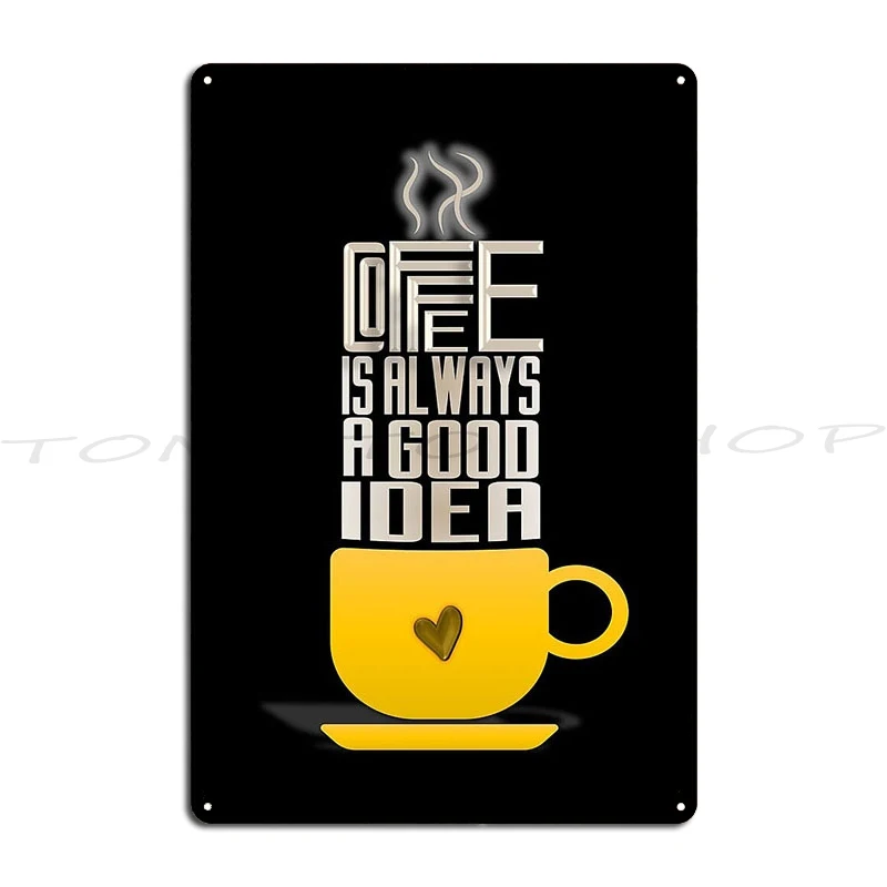 Coffee Method Types of Coffee Makers Metal Sign Classic Pub Party Garage Printed  Tin Sign Poster
