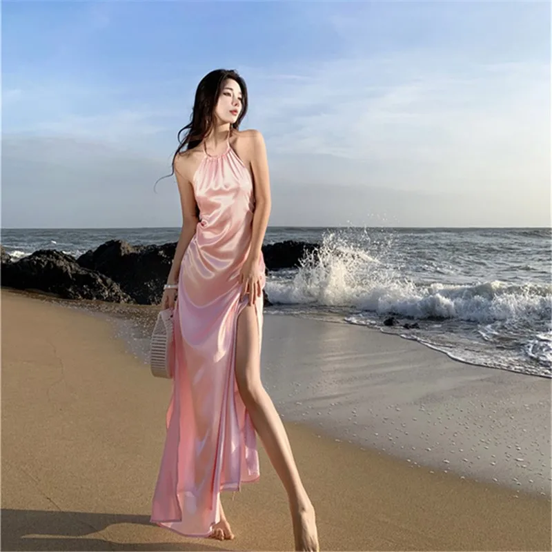 

Long Dress Summer Vestidos Para Mulheres Birthday Dress Party Night Praia Dress Women 2023 Womens Clothing Kawaii Vestido Boho