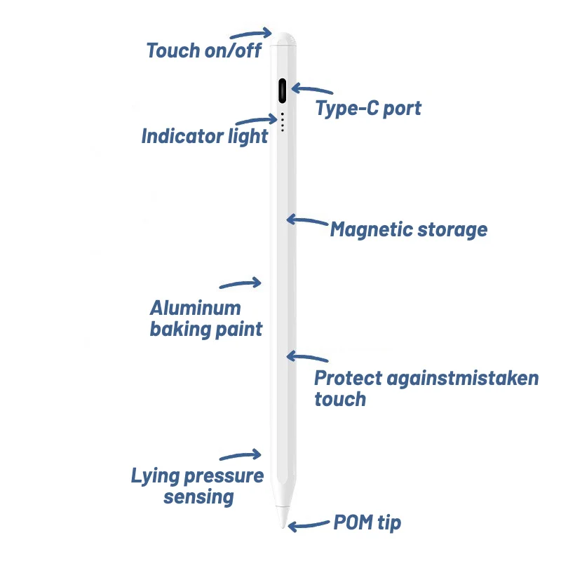 Universal Stylus Pen For IOS Android Windows Tablet Phone Multicolor PEN Capacitive Stylus Painting And Writing PEN