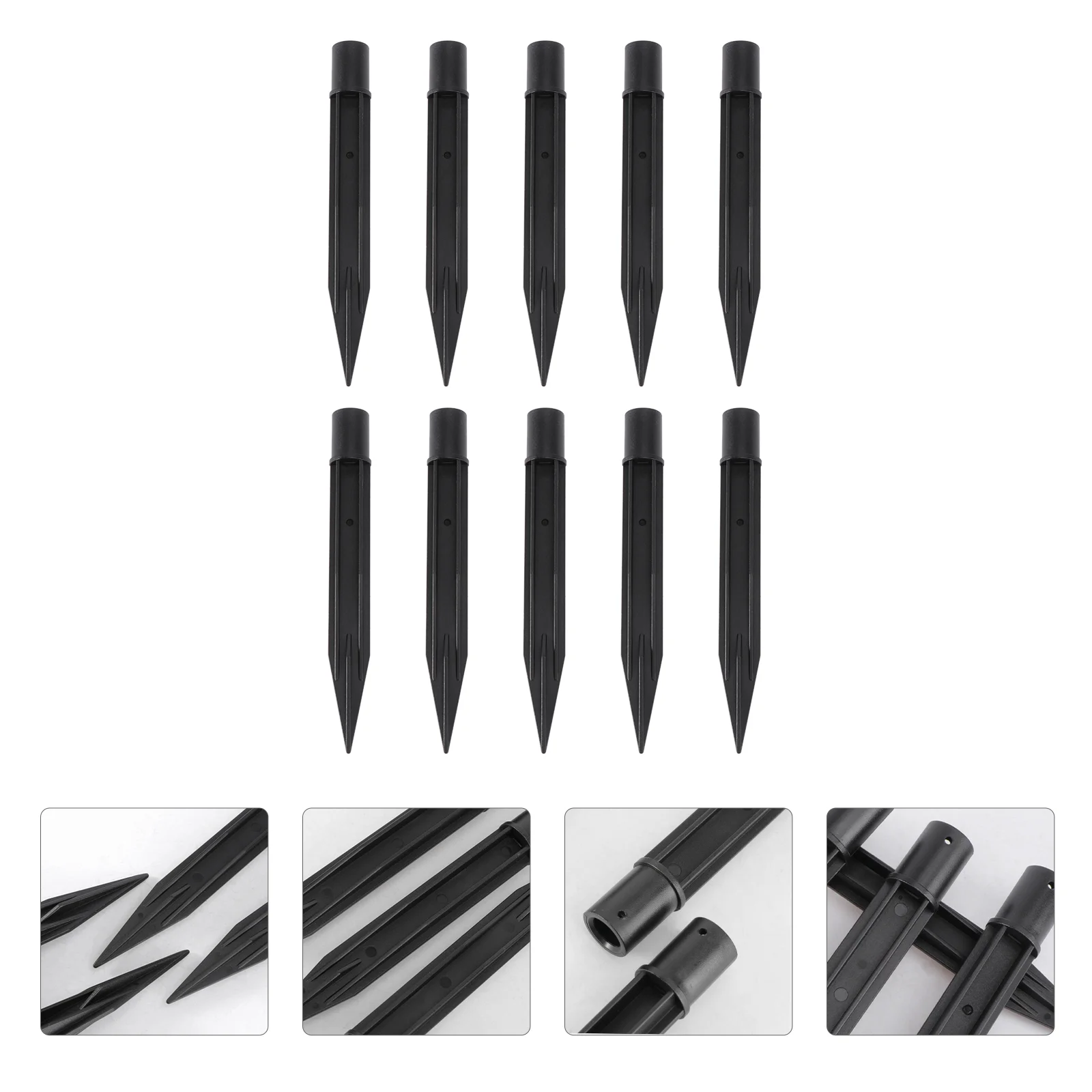10pcs Ground Spike Lawn Lamp Ground Plug Landscape Lighting Ground Spike ground spikes ground spike holder