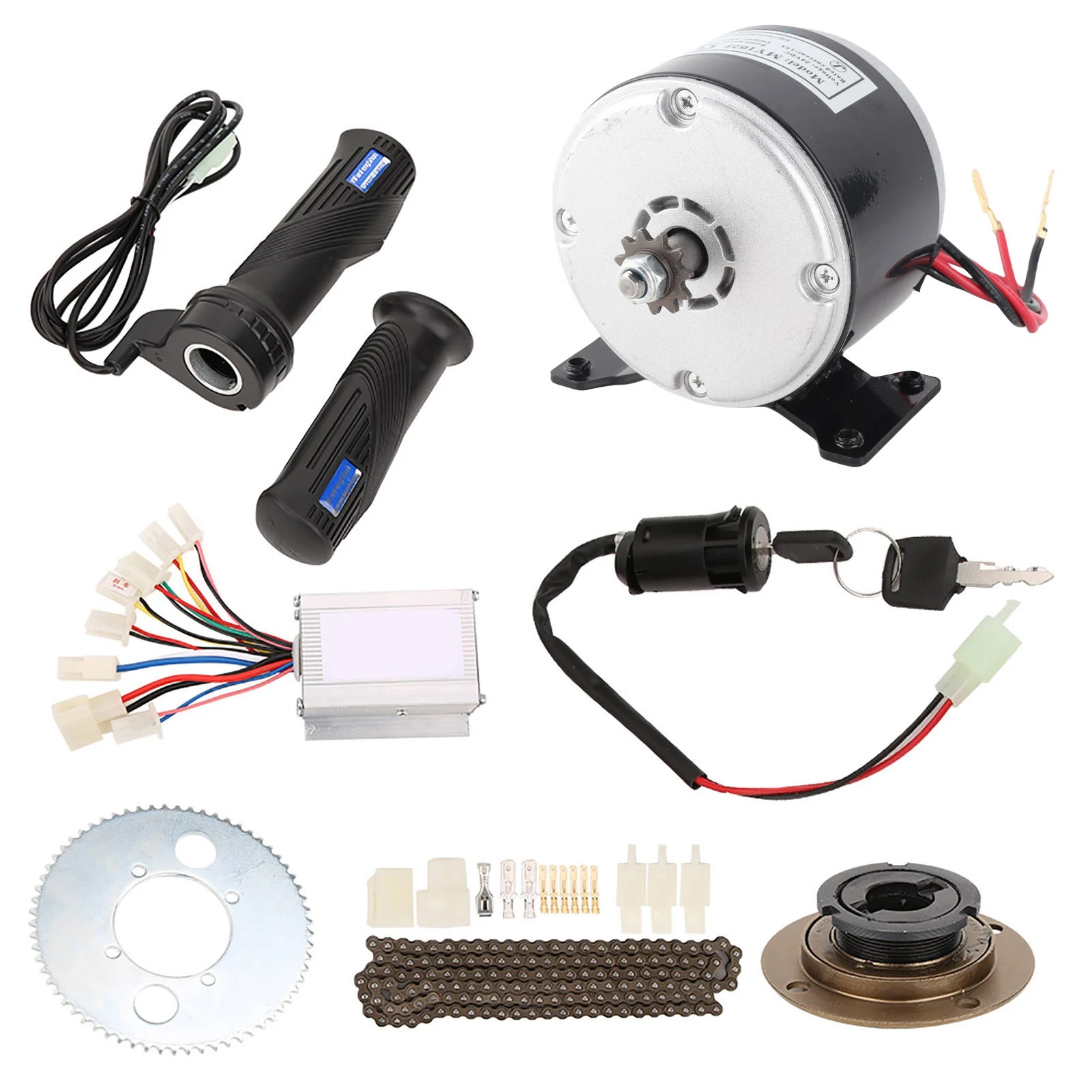 

9pcs/Set 250W 24V Brush Motor Set Cycling Conversion High Speed Kit Accessory Cycling Conversion High Speed Kit