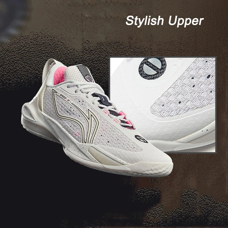 Li-Ning أحذية كرة السلة الاحترافية SPEED XI للرجال وسادة مريحة ودعم ثابت وبطانة أحذية رياضية مضادة للانزلاق ABAV031
