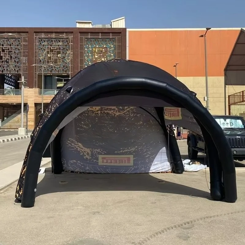 Multifunctional Rain Proof Inflatable Advertising Tent with Sun Visors for Car Dealerships Display Exhibition Commercial Booths