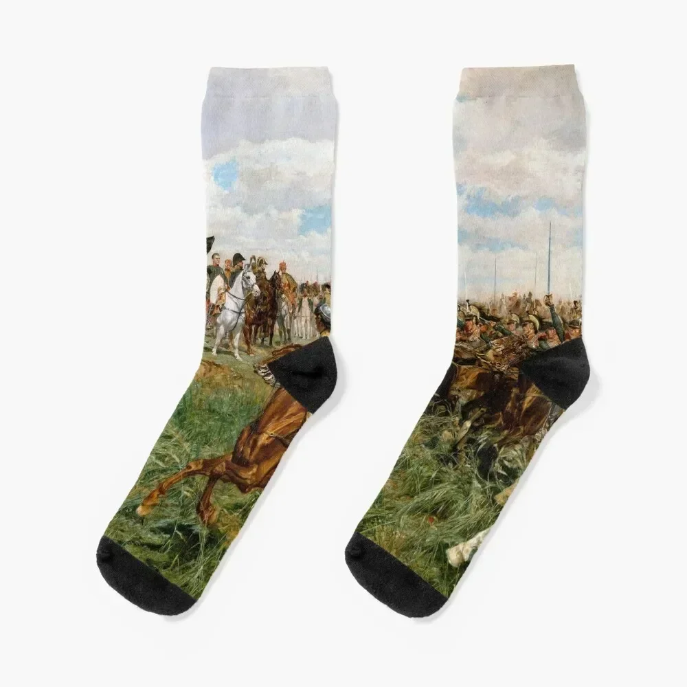 1807, Фридленд - Эрнест Мейссонье - 1875 Носки яркие, новогодние, хоккейные, мужские и женские