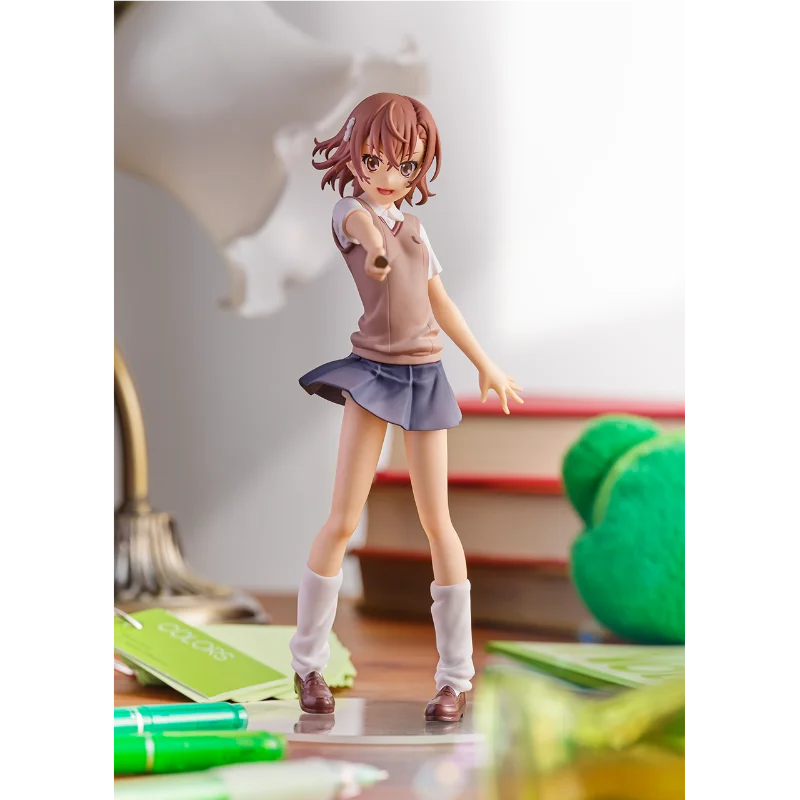 PUP Original:Toaru Kagaku No Railgun Misaka Mikoto 17cm PVC Action Figure Anime Figure Model Toys Figure Collection Doll Gift