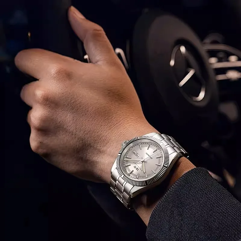 Carnival Brand 2024 New Luxury Imported Movement Mechanical Watch Men 50M Waterproof Luminous Week Date Fashion Mens Watches