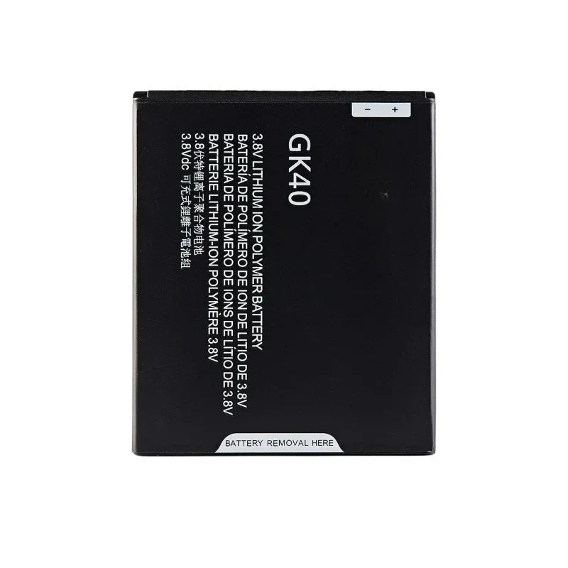 For Motorola Moto E3 G4 Play XT1607 XT1609 XT1670 XT1671 XT1672 XT1675 Mobile phone Batteries GK40 Battery 2800mAh 2pcs