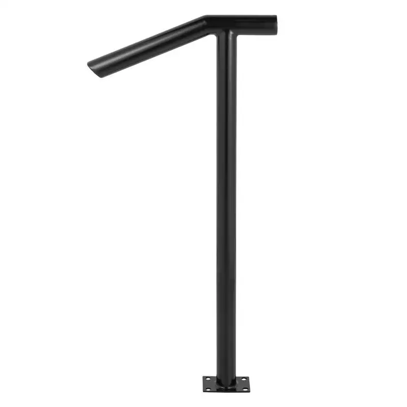 

Iron Staircase Handrail 1-2 Steps For Outdoor Gardens Porches Balconies 441LBS Load Capacity Baking Varnish Surface Solid Iron Construction Expansion Bolts Drill Bit Included