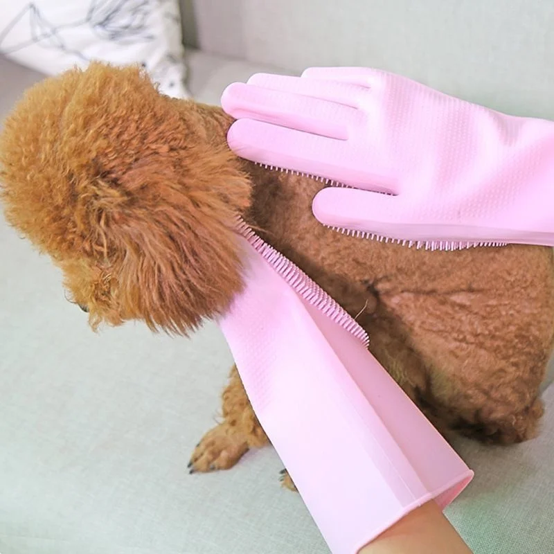 Pet Grooming Gloves 4