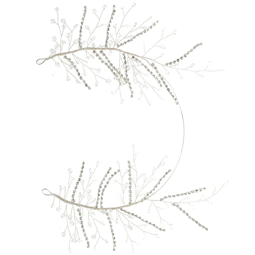 

Серебряная повязка на голову с короной и стразами, элегантные свадебные аксессуары для волос для свадьбы, подружки невесты, выпускного вечера, свадебная корона