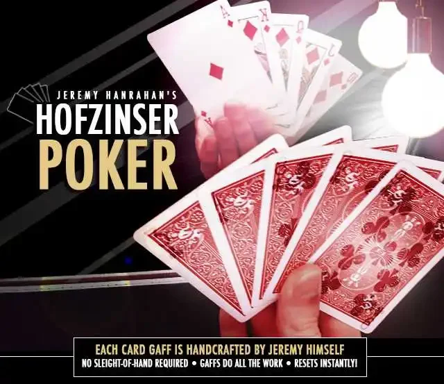 Hofzinser Poker By Jeremy Hanrahan，J.H. Professional Dove Loop Holder by Jaehoon Lim，Showdown by Jason Wethington -Magic tricks