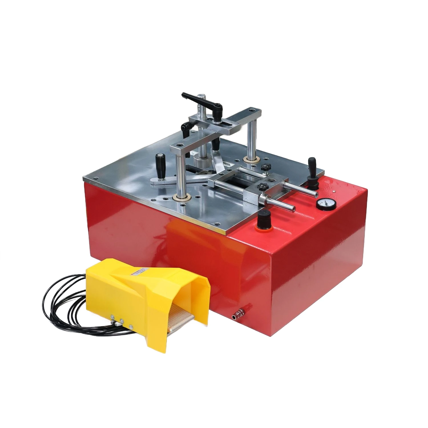

Pneumatic A5 Multi-Angle Nail Gun - Versatile Framing Tool for Wood, PVC, Cork Board - Easy Foot Pedal Operation