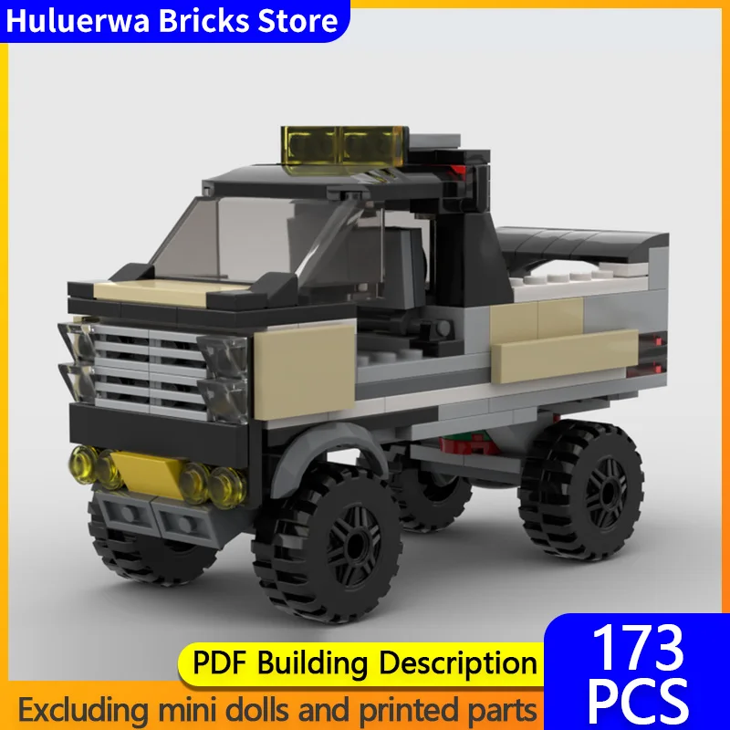 

Speed Racing Car Model MOC Building Bricks Classic Pickup Truck Modular Technology Children Holiday Gifts Assemble Toys Suit