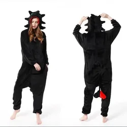 Kigurumi onesie cartoon toothless pajamas for adult women men animal pyjamas How to Train Your Dragon pajama cosplay costume
