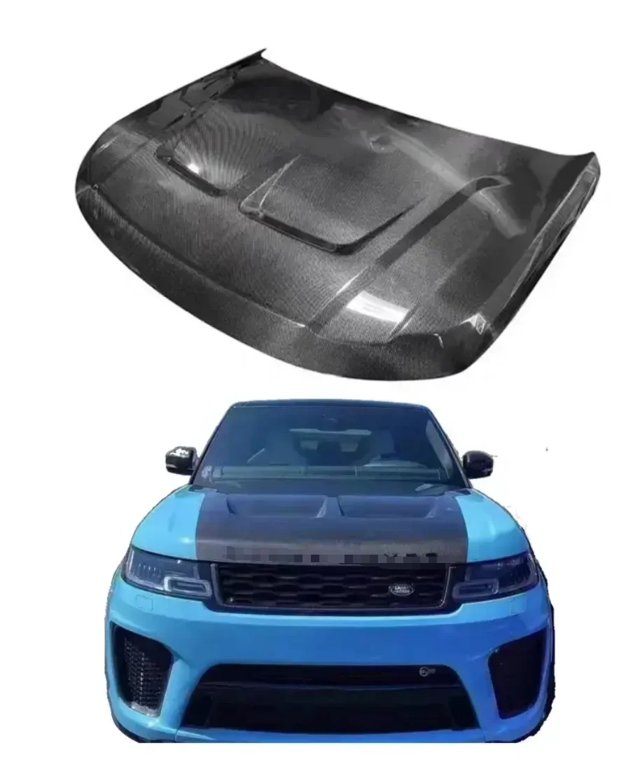 

Carbon Fiber Hood Front Hood for Land Rover Range Rover SVR Style Hood 2014-2020for Classic Auto Parts