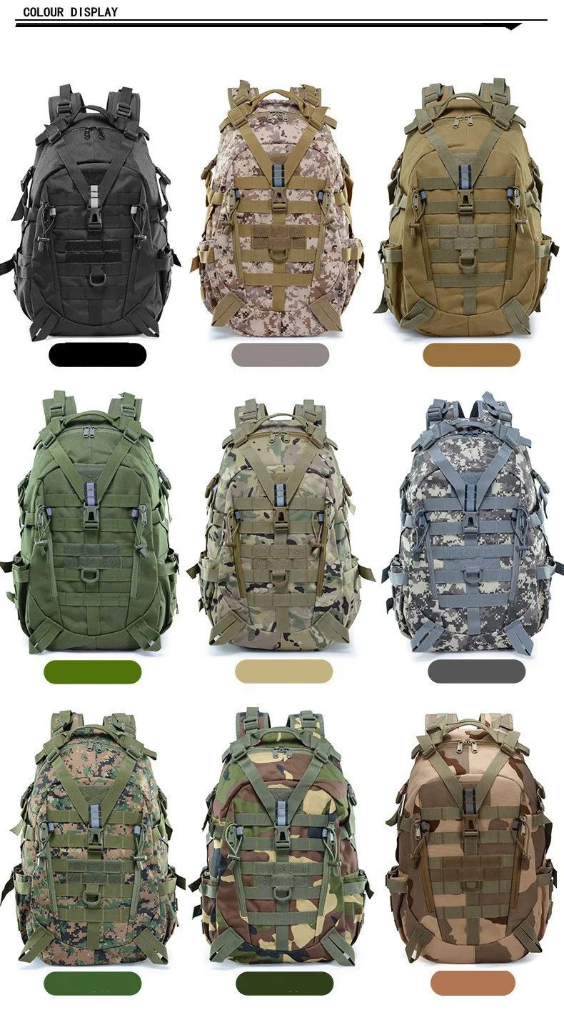 Mochila impermeable Oxford resistente para senderismo y uso diario - imagen 5