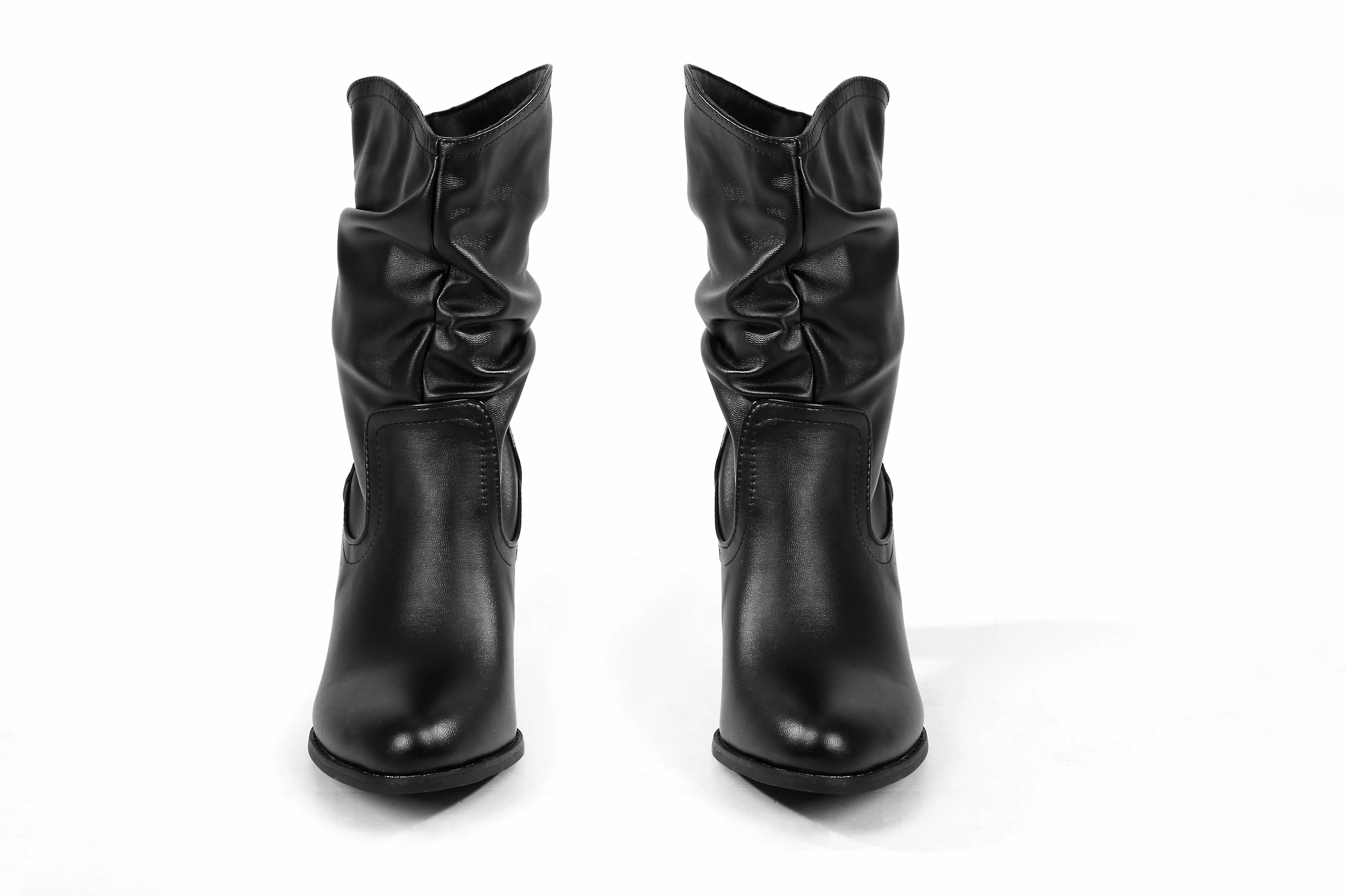 Game ReFantazio Metaphor ReFantazio Hulkenberg Cosplay Laarzen Dames Zwarte Hoge Hak Leren Schoenen Halloween Laarzen