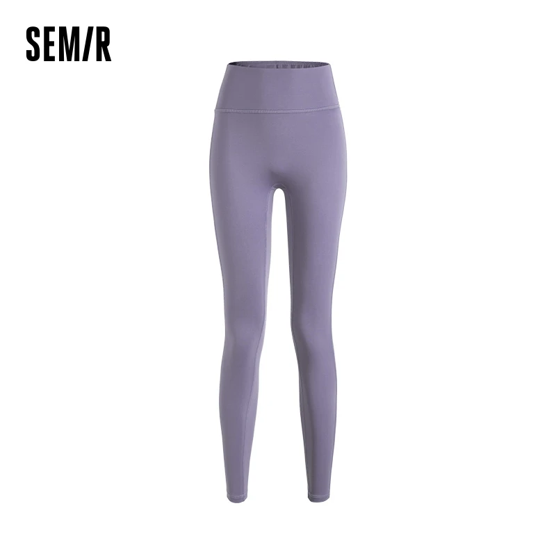 Semir Shark Pants Women Slimming and Thin Leggings Nine-Minute Length Base Pants Elastic Waist-Tightening Fitness Outerwear