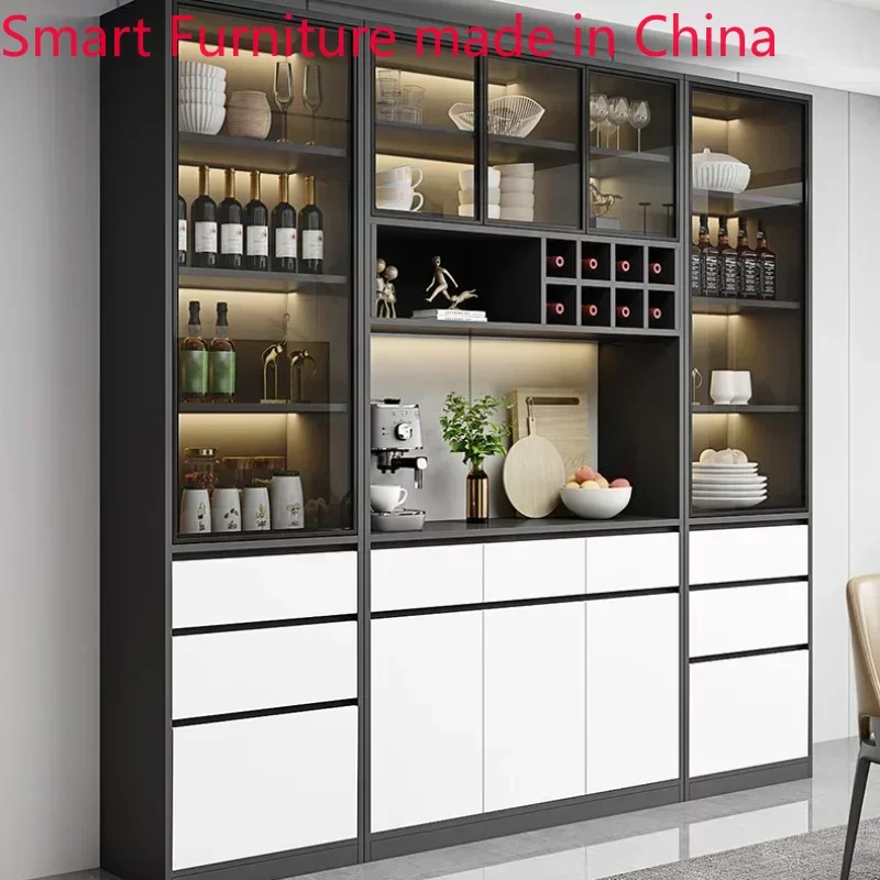 

Liquor Home Wine Cabinets Display Living Room Modern Storage Wine Cabinets Simplicity Glass Botellero Vino Furniture QF50JG