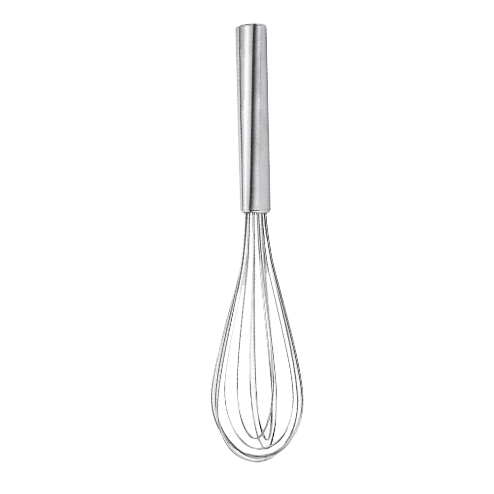 

Stainless Steel Egg Beater Whisk Manual Stirrer Lightweight Kitchen Tool Sauce Pancake Easy Cleaning Home