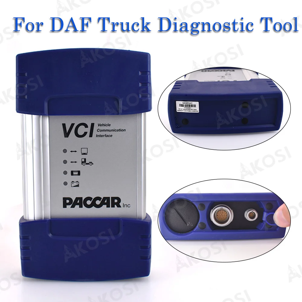 Heavy Duty Truck Auto Diagnostic Scanner For DAF 560 MUX PACCAR Truck Engine Tool