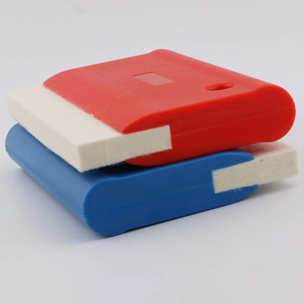 لتغليف السيارة لون أحمر، أداة ممسحة من الصوف الأزرق لطيفة على الأسطح مقاومة للاهتراء تعمل على المنحنيات #4