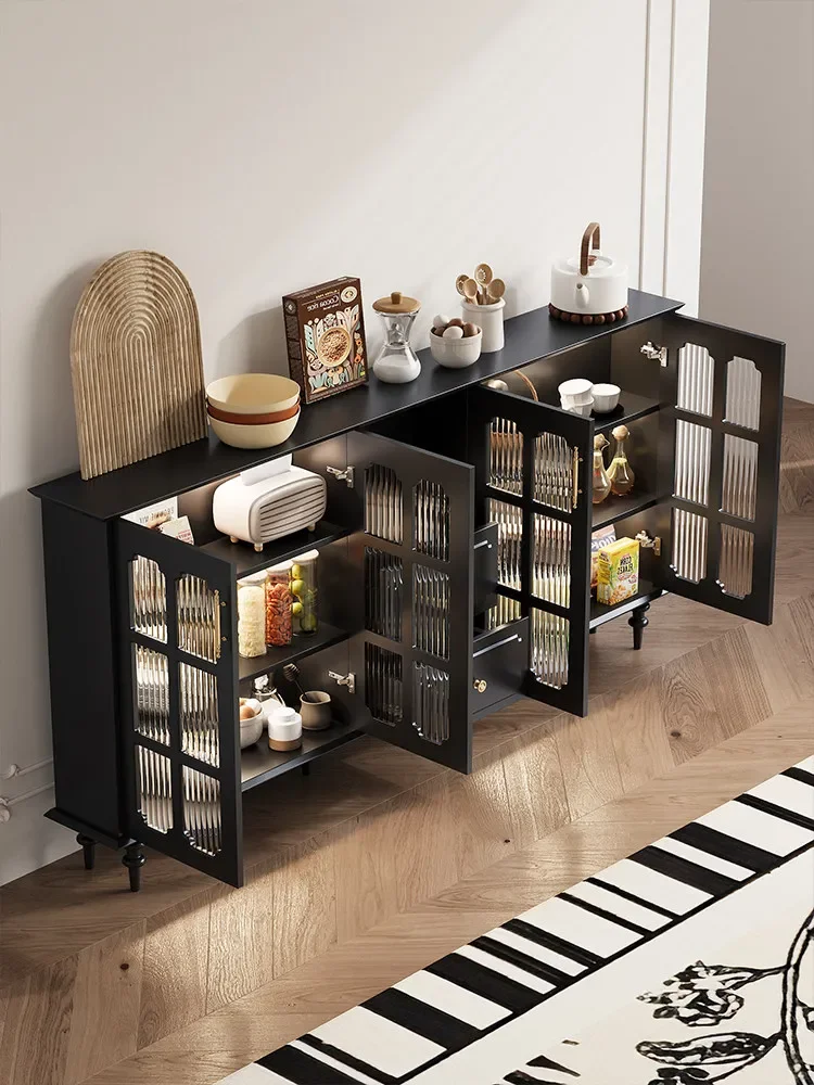 HT medieval style wall side storage 30cm narrow side home restaurant locker Ready to ship and purchase with peace of mind