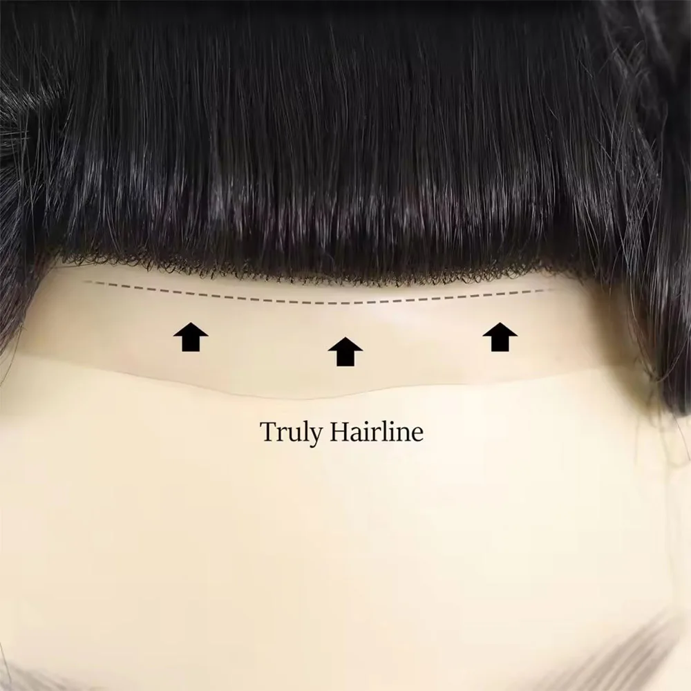 Lace PU Toupee Men's Capillary Prosthesis Wig