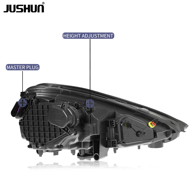 JS for Porsche Cayenne 2015-2018 958.1 958.2 Headlight New Upgrade 2024 Matrix Style Headlight Daytime Running Light Turn signal 3