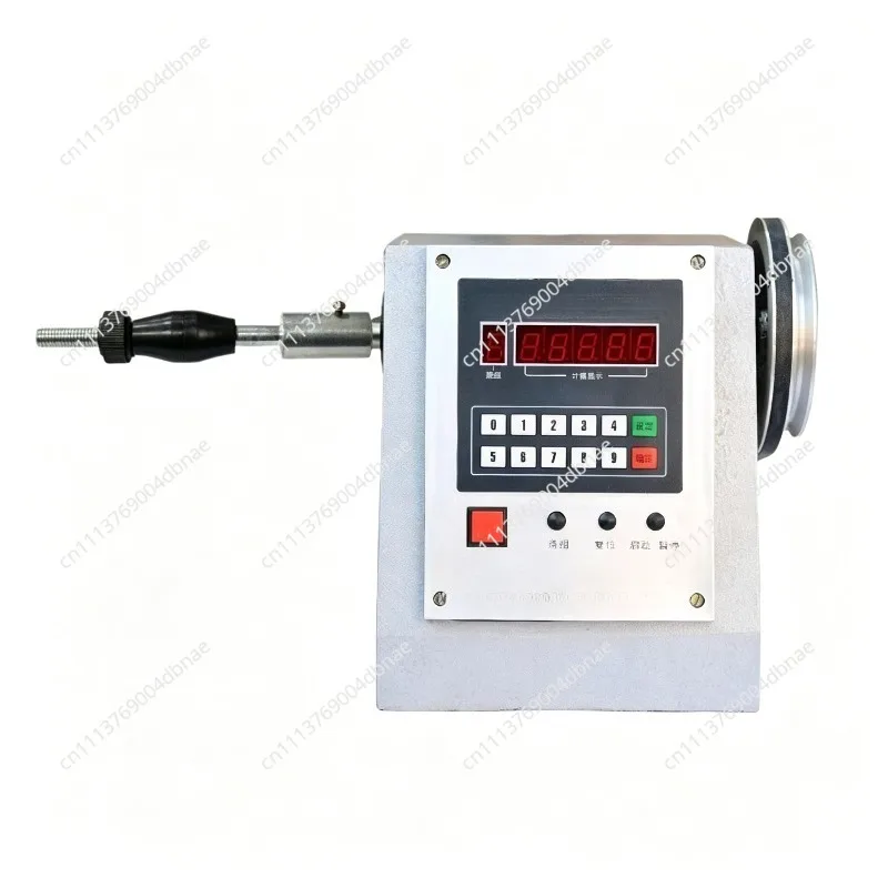 Electric Coil Winding Machine XB-D4 Programmable Speed Control with Foot Pedal & Spindle for Thick Wire