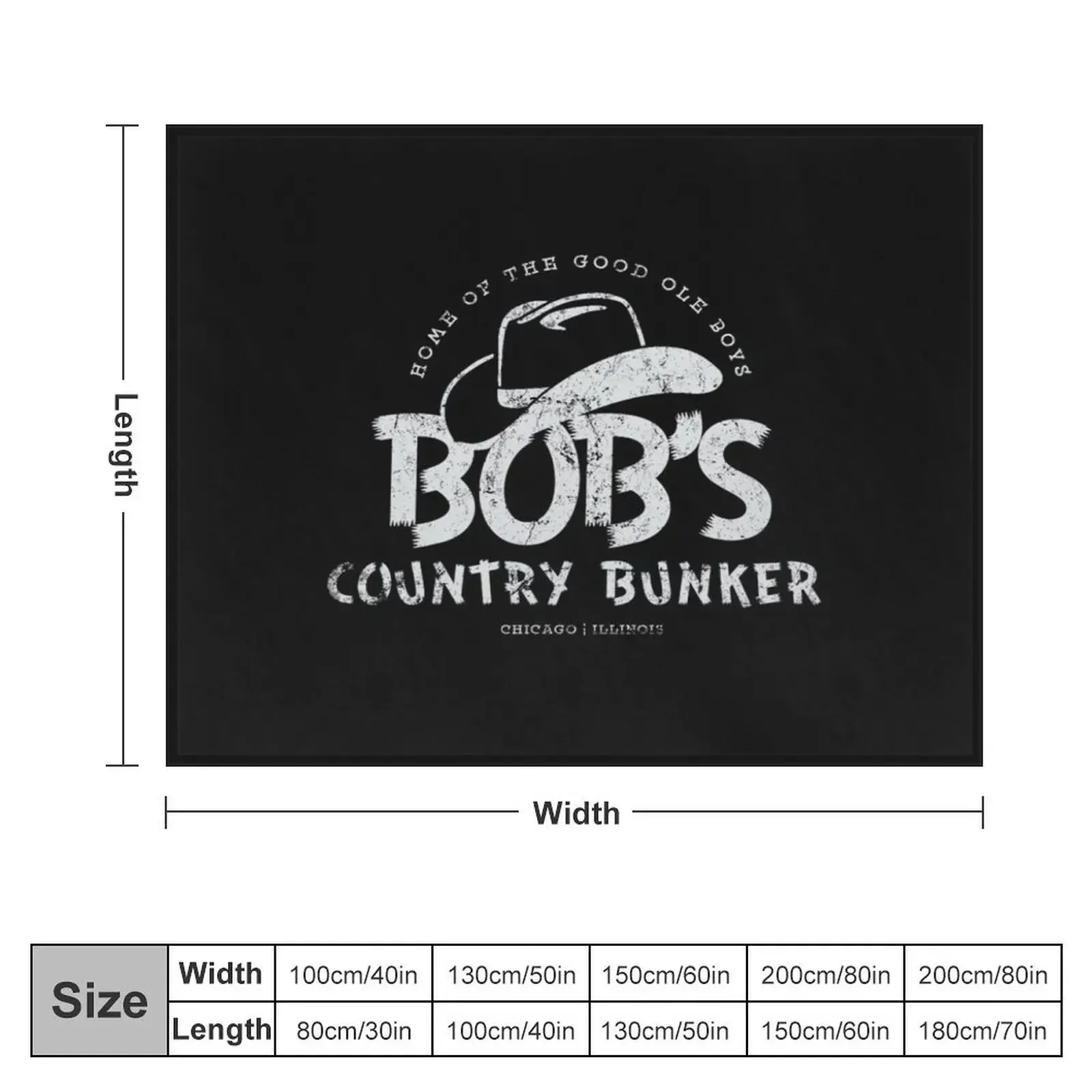 Bob's Country Bunker - Blues Brothers Throw Blanket for winter Hair Decorative Throw Extra Large Throw Blankets