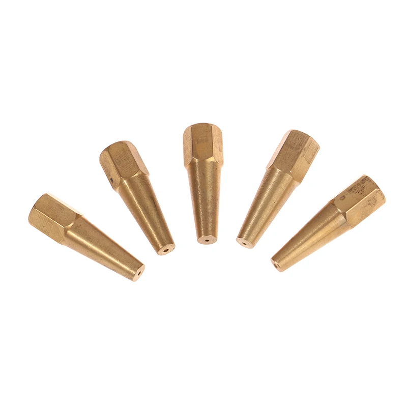 1PC 0.5/0.6/0.7/0.8/0.9mm H01-2 Gas Brazing Torch Nozzle Oxygen Acetylene Liquified Gas For Steel Copper Solder Welding Torch