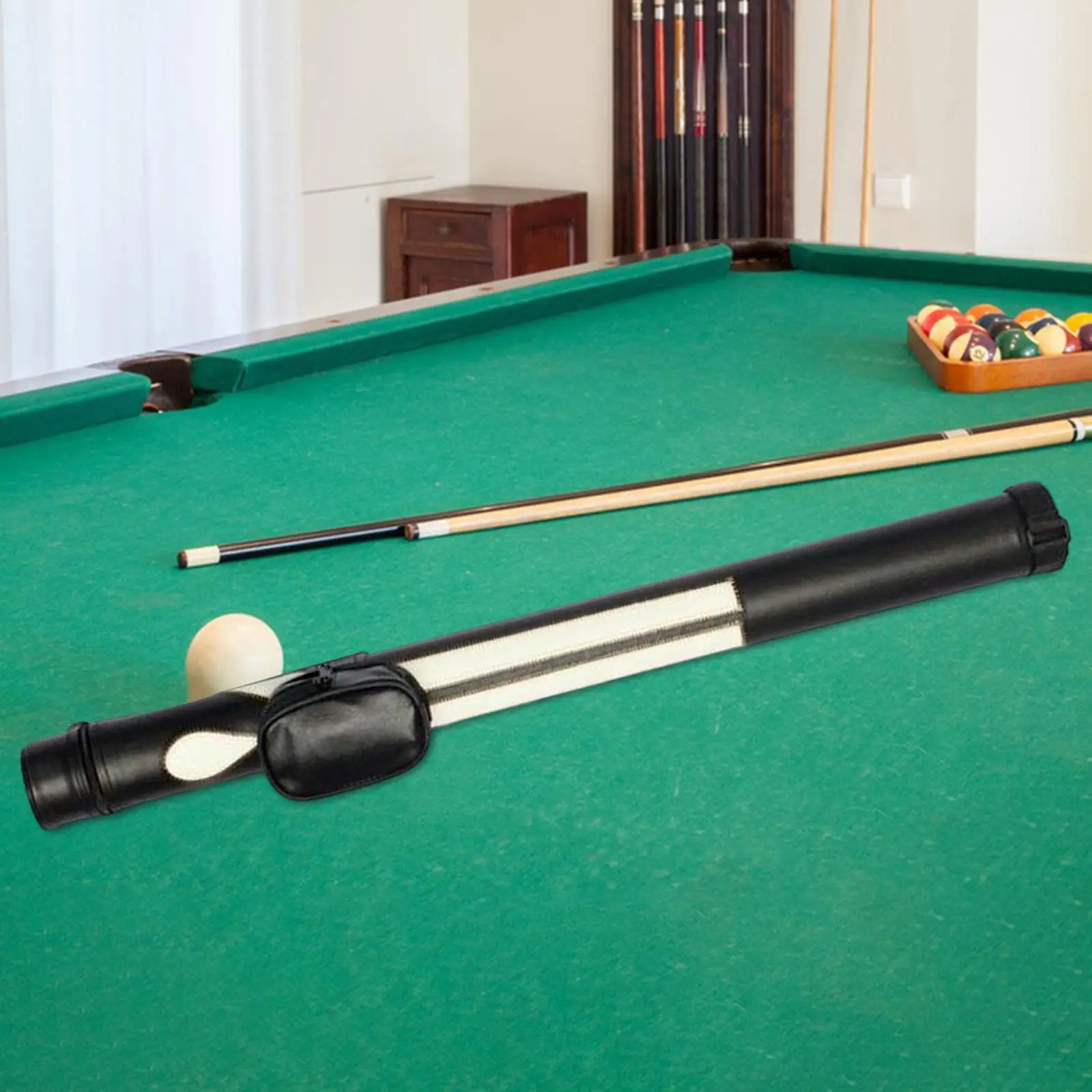 Pool Cue Carrying Case Pool Cue Bag Pool Cue Storage Pouch for Snooker Club