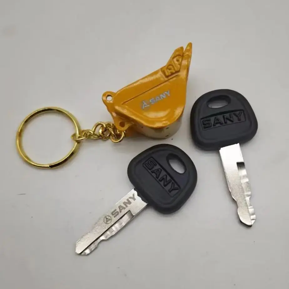 

For Sany For Excavator Heavy Equipment Keychain Key For SY55 60 75 135 155 215 235 Excavator Parts