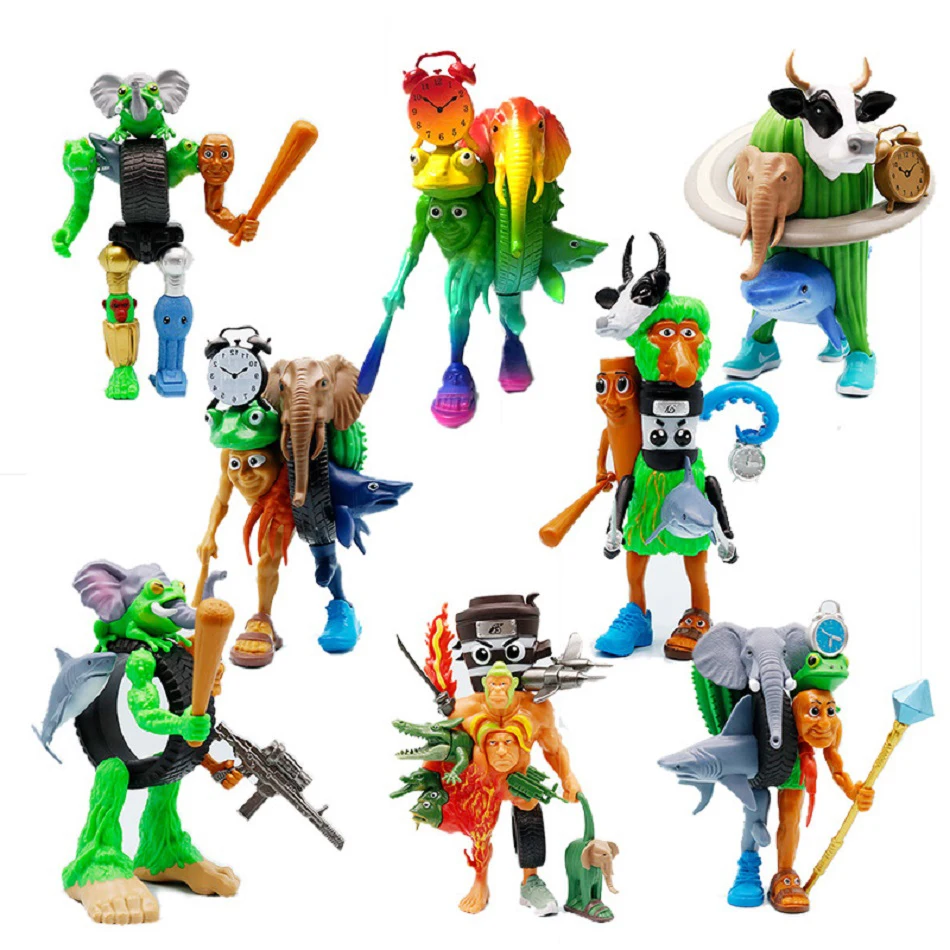 ของเล่นโมเดลปลาฉลามพีวีซี ทุงทุง ซัฮูร์ ทราลาเลโร ทราลาลา สไตล์อิตาเลียน ของตกแต่งบ้านและโต๊ะทำงาน ของขวัญ