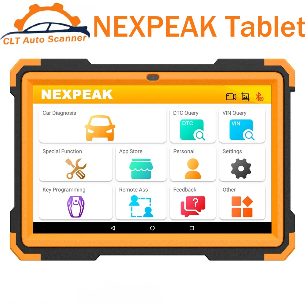 NEXPEAK Car Diagnostic Tools Android Tablet 10.1inch Screen for NEXPEAK K1 Plus OBD2 Automotive Scanner Heavy Duty Diagnostic To