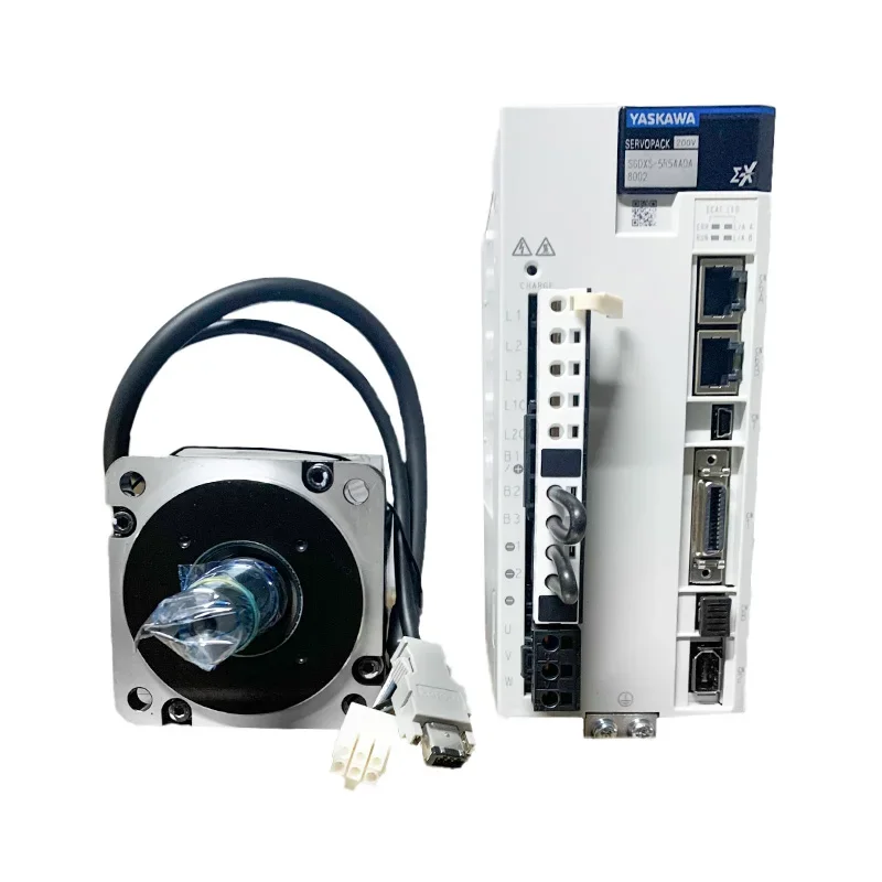 Original 750W Yaskawa AC Servo Motor and Driver with Brake Sui for 1-3kW