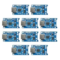 5pcs 10pcs Type-c Micro USB 5V 1A 18650 TP4056 Lithium Battery Charger Module Charging Board With Protection Dual Functions 1A