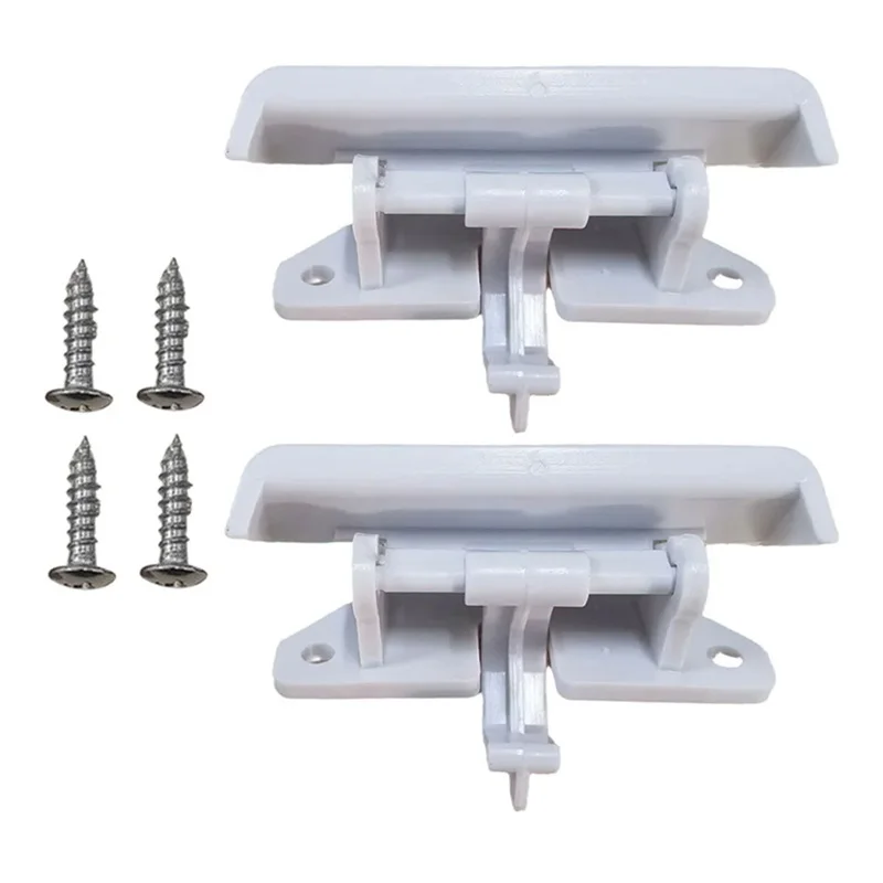 1/2Pcs Front Buckles Plastic Accessories Replacement Fit For Cooler Models With Screws Making For Outdoor Use In Coolers