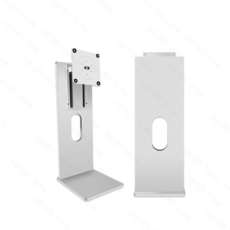 Aluminum Monitor Stand Mount Height Adjustable Swivel Wireless Charging Base