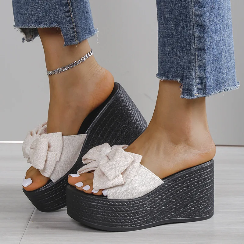 

2023 Summer New Platform Sandals Women High Heels Women Shoes Wedges Gladiator Sandals Woman Sandals Plus Size 43 Ladies Shoes