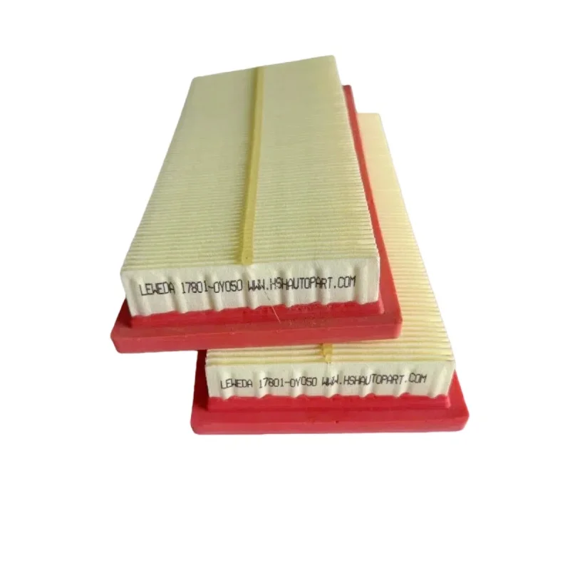 Anti-Clogging Anti-Deformation Air Filter Automotive Replacement OEM 17801-0Y050 For Foton Toyota Vios P15 2013