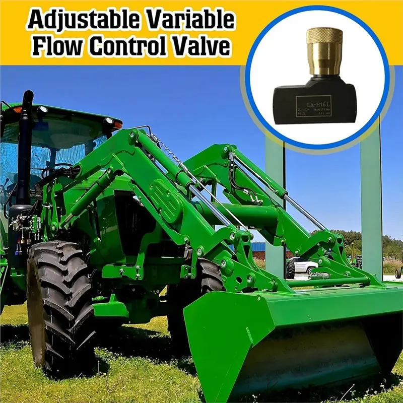 EYFL-1/2 Inch Npt Ports Hydraulic Flows Control Needle Valve,Single Direction With Precise Flows Adjustment