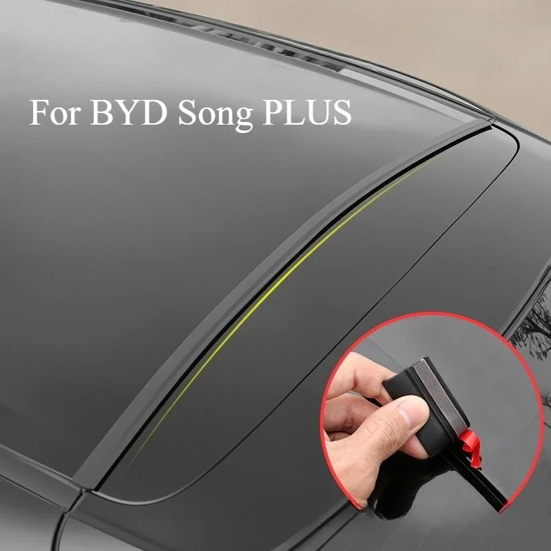 For BYD Song PLUS New Energy Trunk Cover Sealing Strip Roof Dust-proof Sound Insulation Strip Gap Luggage Modification